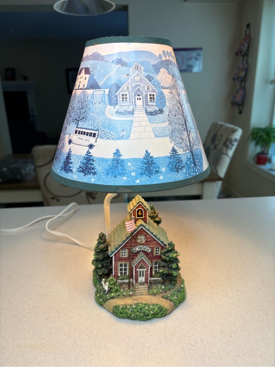 Other - Country Schoolhouse Table Lamp By Susan Winget